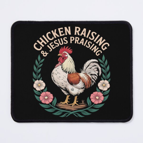 Item preview, Chicken Raising & Jesus Praising Men Women 34 designed and sold by AquaKiev.