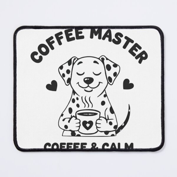 Item preview, Happy coffee break Dalmatian designed and sold by Jchan24.