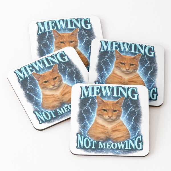 Item preview, mewing not meowing designed and sold by itswallcraft.