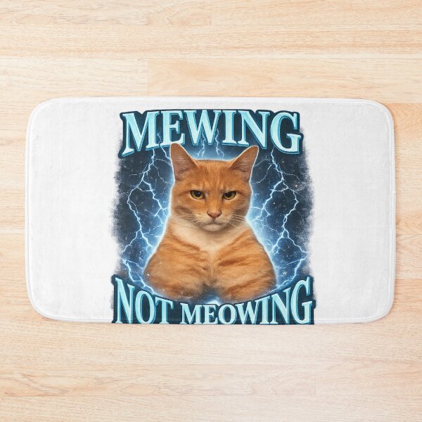 Item preview, mewing not meowing designed and sold by itswallcraft.