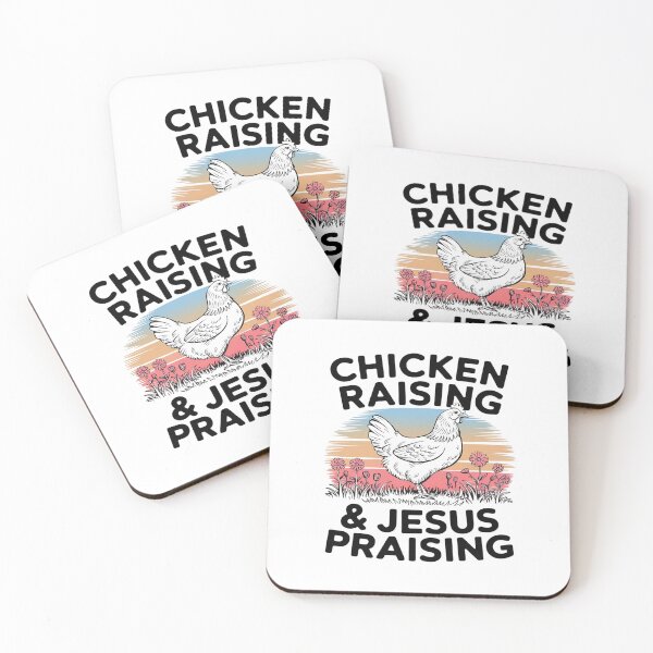 Item preview, Chicken Raising & Jesus Praising Men Women1  designed and sold by MythWoot.