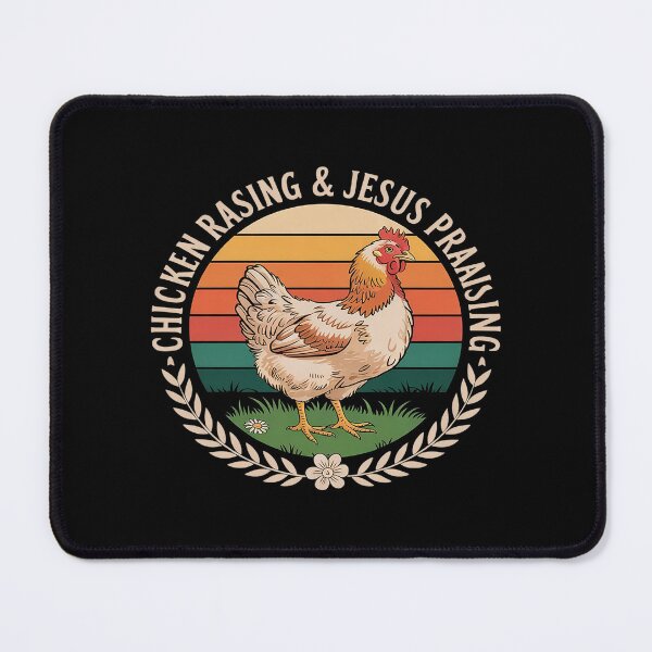 Item preview, Chicken Raising & Jesus Praising Men Women5  designed and sold by AquaKiev.