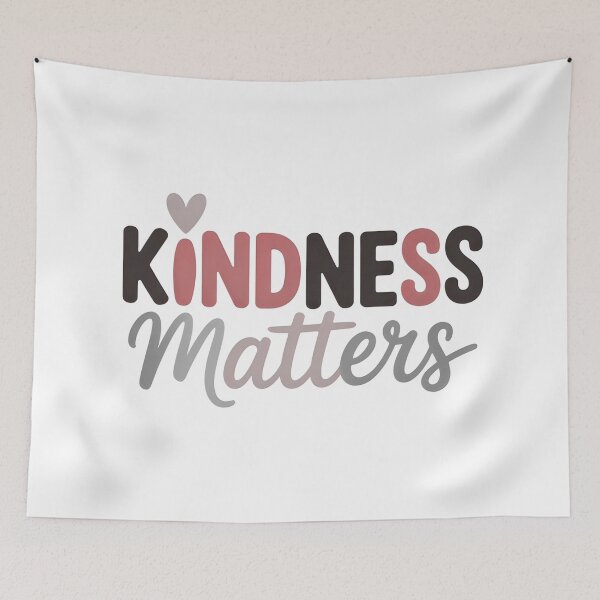 Item preview, Kindness Matters - Aesthetic Positive Quote - Inspirational Typography designed and sold by Haji  Kamora.