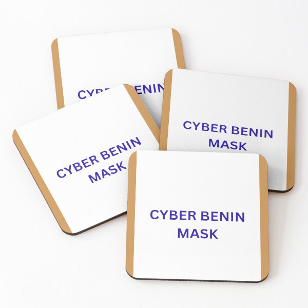 Item preview, Neo-Nigeria Cyber Benin Mask Electric Blue designed and sold by Naija Aura Studio.