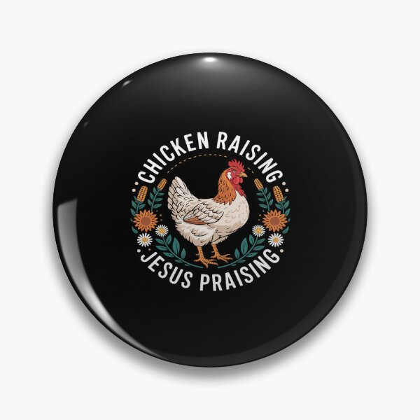 Item preview, Chicken Raising & Jesus Praising  designed and sold by MythWoot.