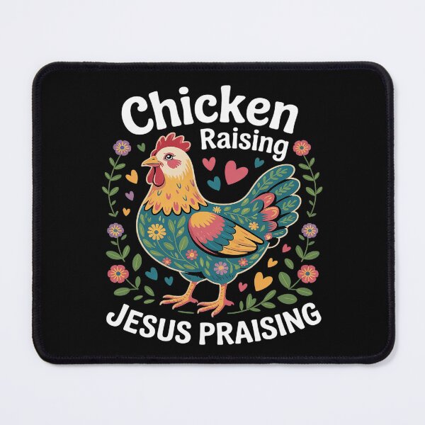 Item preview, Chicken Raising & Jesus Praising designed and sold by AquaKiev.