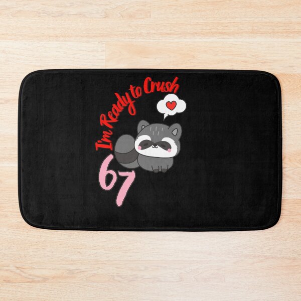 Item preview, I'm Ready to Crush 67 Hearts Funny Illustration designed and sold by StaticMood.
