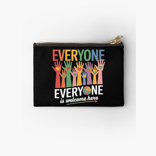 Item preview, Colorful Hands With Statement - Everyone Is Welcome Here 9  designed and sold by MarryIsMonth.