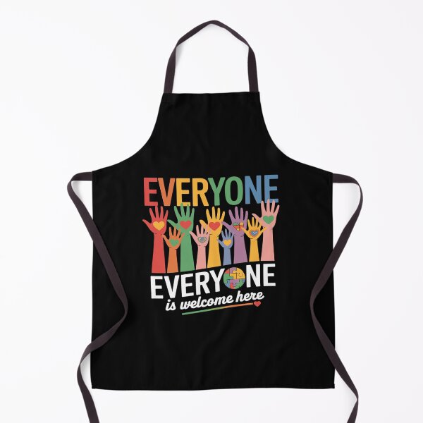Item preview, Colorful Hands With Statement - Everyone Is Welcome Here 9 designed and sold by MarryIsMonth.