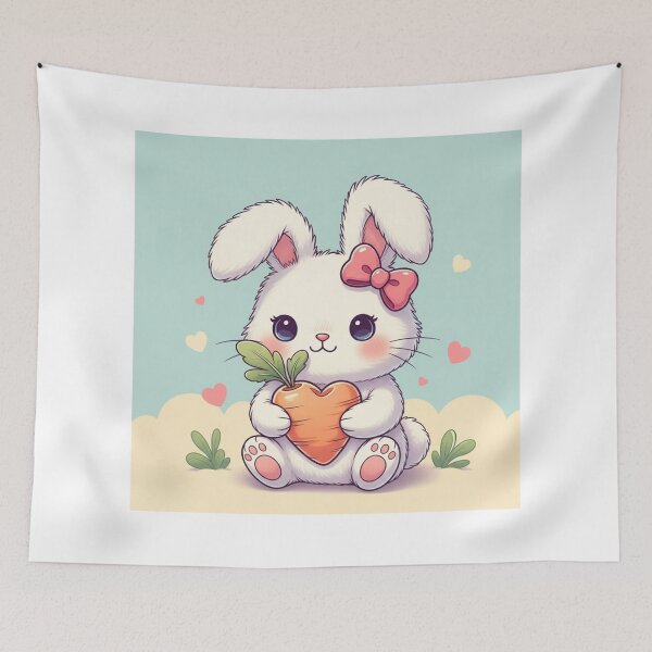 Item preview, Soft Love Like A Bunny designed and sold by PetJoyPrintsCO.