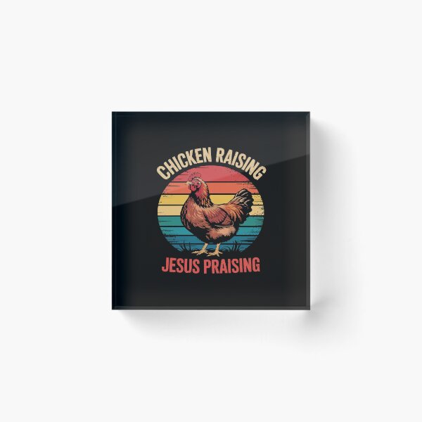 Item preview, Chicken Raising & Jesus Praising8  designed and sold by AquaKiev.