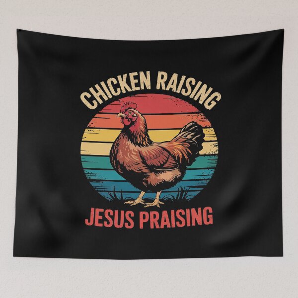 Item preview, Chicken Raising & Jesus Praising8  designed and sold by AquaKiev.