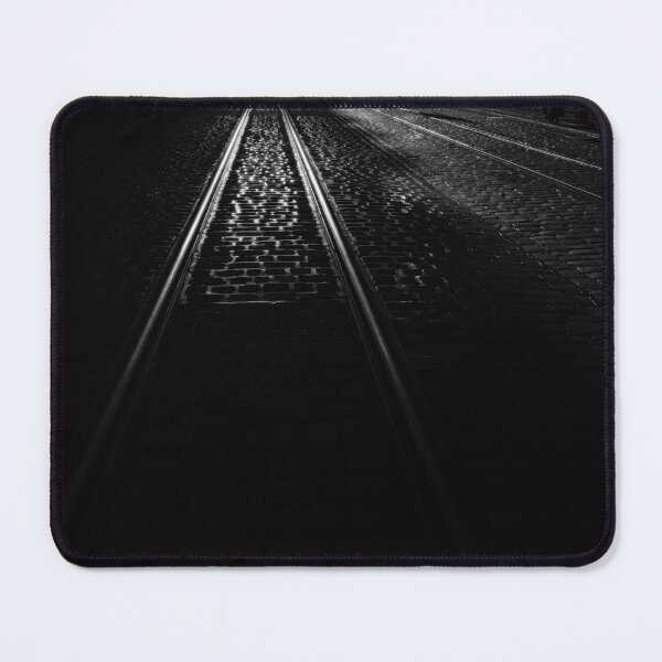 Item preview, Tram Rails in Freiburg at Sunset designed and sold by Imi Koetz.