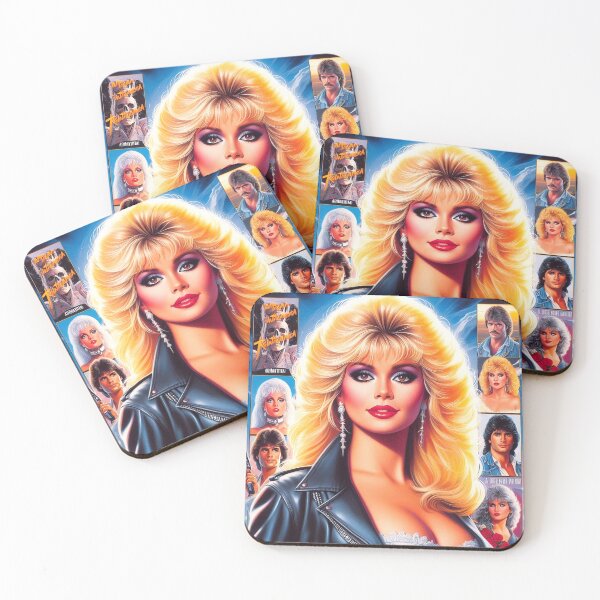 Item preview, 80s Retrowave Blonde Girl designed and sold by PulpVintage.