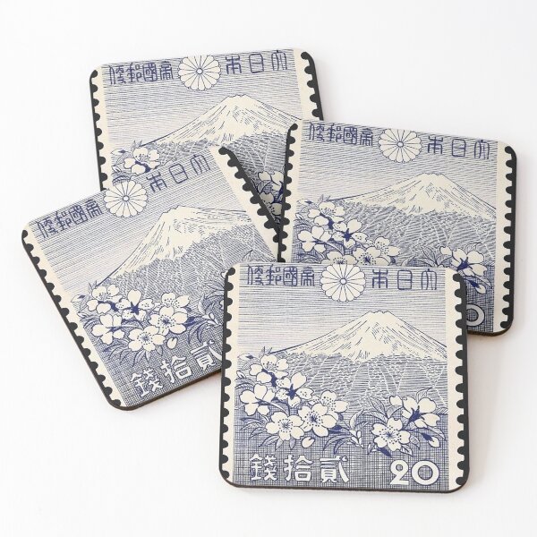 Item preview, Vintage Japanese Postcard Stamp classic designed and sold by fikriyansa.