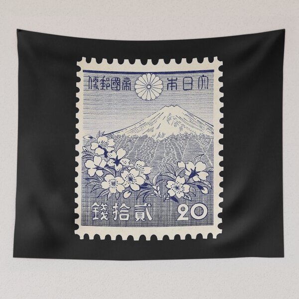 Item preview, Vintage Japanese Postcard Stamp classic designed and sold by fikriyansa.