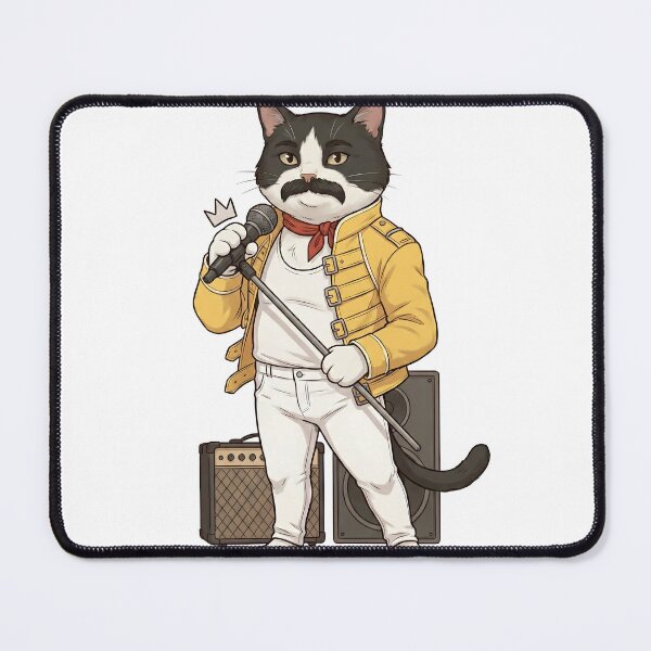 Item preview, Bohemian Catsody - Legend in Yellow Jacket designed and sold by Coldink.