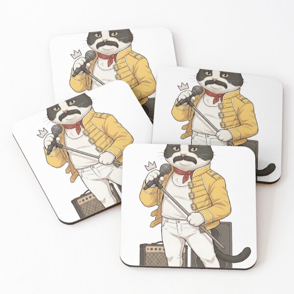 Item preview, Bohemian Catsody - Legend in Yellow Jacket designed and sold by Coldink.