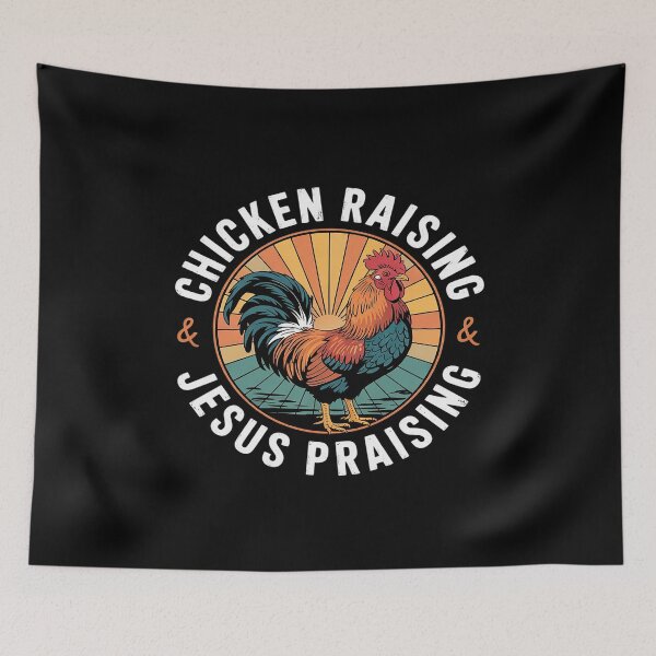 Item preview, Chicken Raising & Jesus Praising13  designed and sold by MythWoot.
