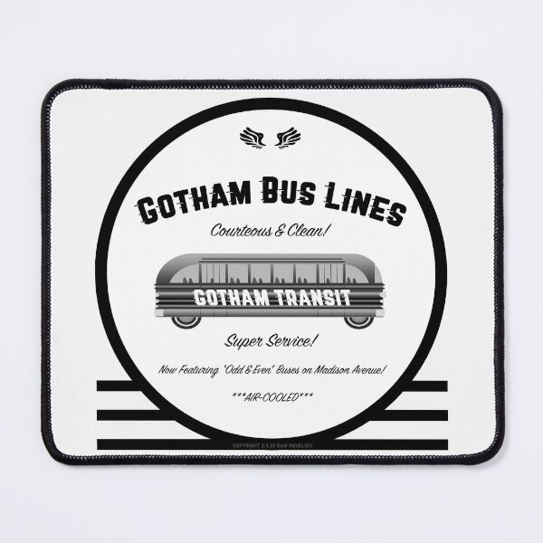 Artikelvorschau, Gotham Buslinien entworfen und verkauft von Normbot2000.