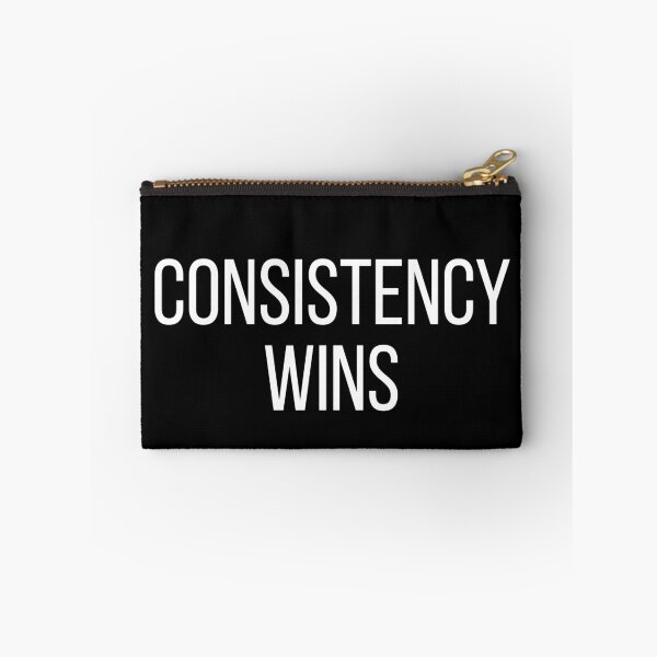 Item preview, CONSISTENCY WINS designed and sold by NatureNinja.