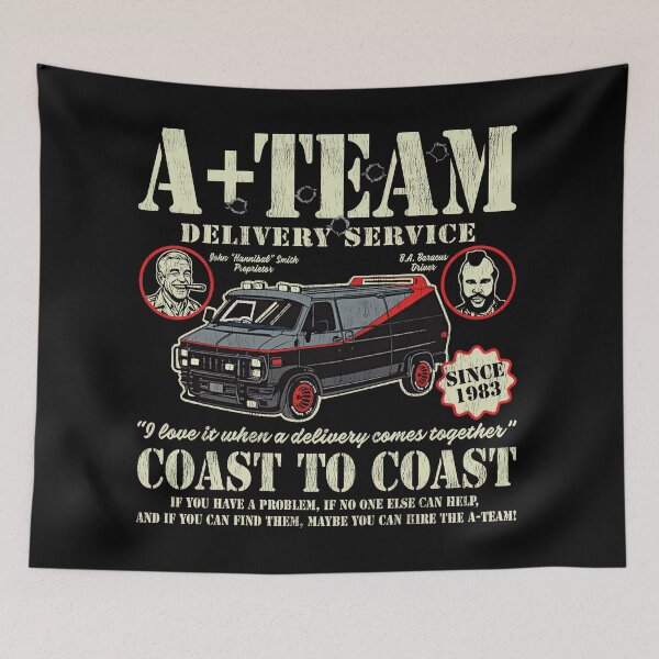 Item preview, A Team Delivery Service Dks Worn designed and sold by Alema Art.