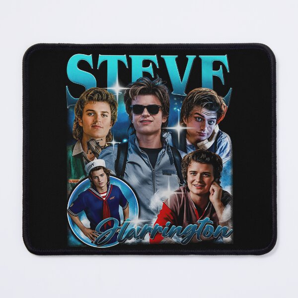 Item preview, Steve Harrington Vintage Bootleg Collage T-Shirt | Retro 80s TV Fan Art Graphic Tee designed and sold by thudoando.