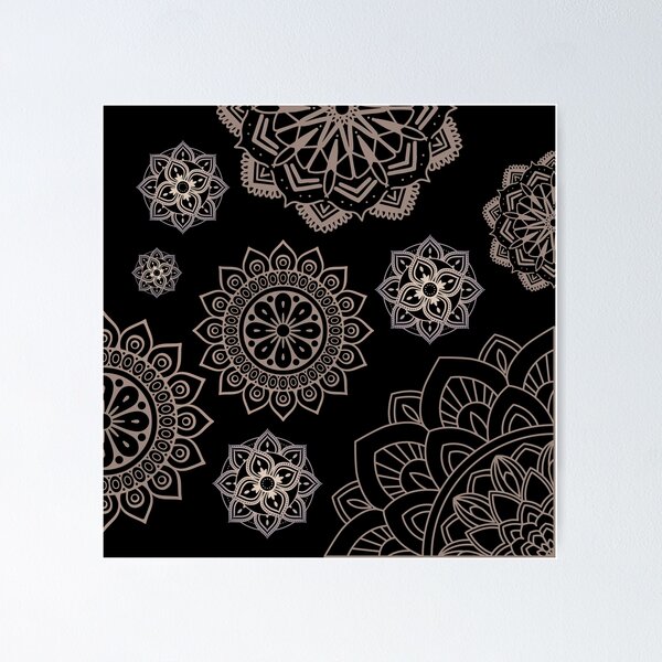 Aperçu de l'œuvre Design de mandala doux créée et vendue par JokeAndStyle.