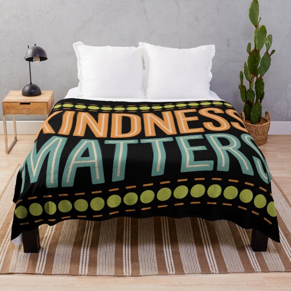 Item preview, Kindness Matters - Aesthetic Positive Quote - Inspirational Typography designed and sold by Haji  Kamora.