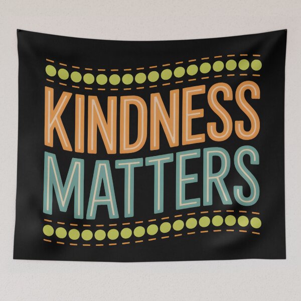 Item preview, Kindness Matters - Aesthetic Positive Quote - Inspirational Typography designed and sold by Haji  Kamora.