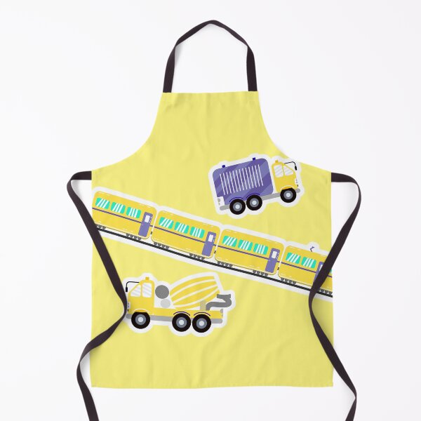 Item preview, cute yellow and purple vehicles designed and sold by steekeets.