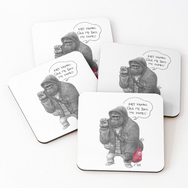 Item preview, HOMELESS GORILLA designed and sold by Milk DoNg.