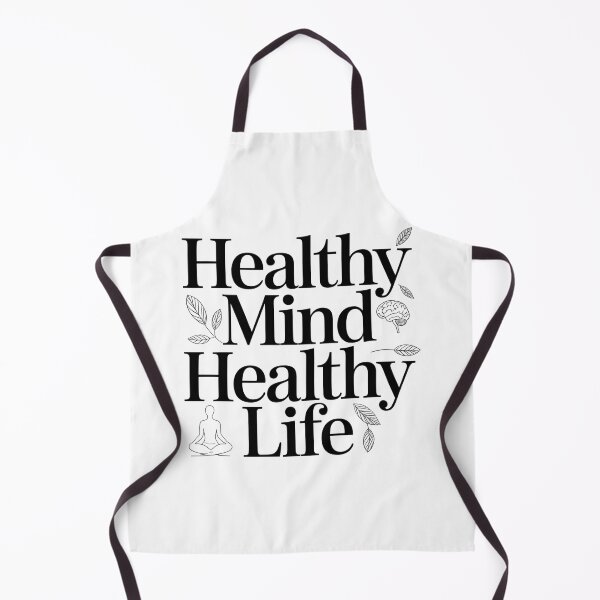 Item preview, Healthy Mind Healthy Life - Mental Wellness & Fitness Quote designed and sold by Haji Kamora.