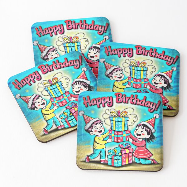 Item preview, Happy Birthday - Vintage Style designed and sold by Andromeda2024.