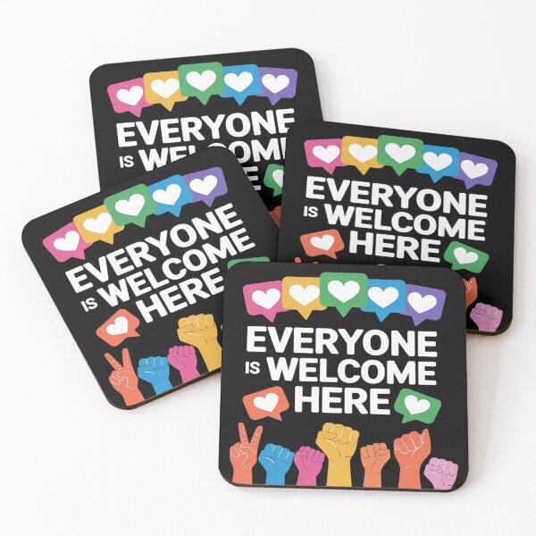 Item preview, Everyone Is Welcome Here 8  designed and sold by MarryIsMonth.