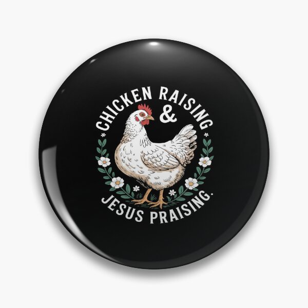 Item preview, Chicken Raising & Jesus Praising16  designed and sold by AquaKiev.