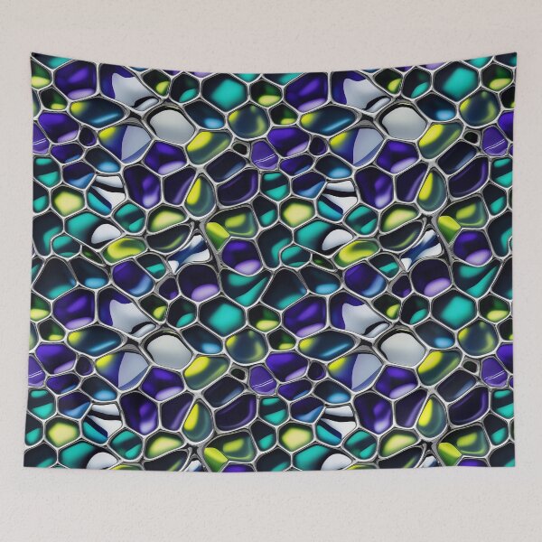 Item preview, Modernist Vitreous Enamel Geometric Seamless Pattern designed and sold by SketchNStyle.
