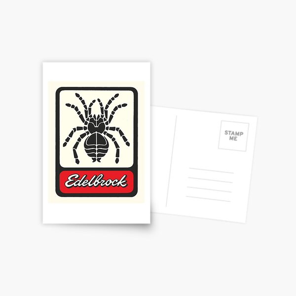 Item preview, Vintage Edelbrock Spider emblem designed and sold by retropetrol.