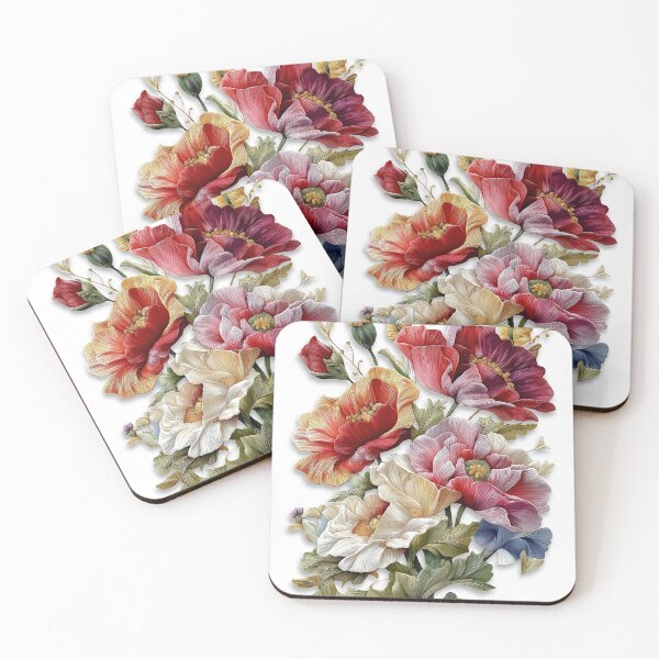Item preview, Color Harmony  Blooming Floral Bouquet Design designed and sold by Rocky Mountain Artistry.