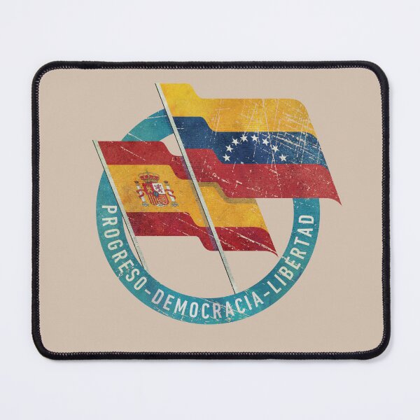 Item preview, Venezuela and Spain Friendship Vintage Emblem designed and sold by Lidra Zehcnas.
