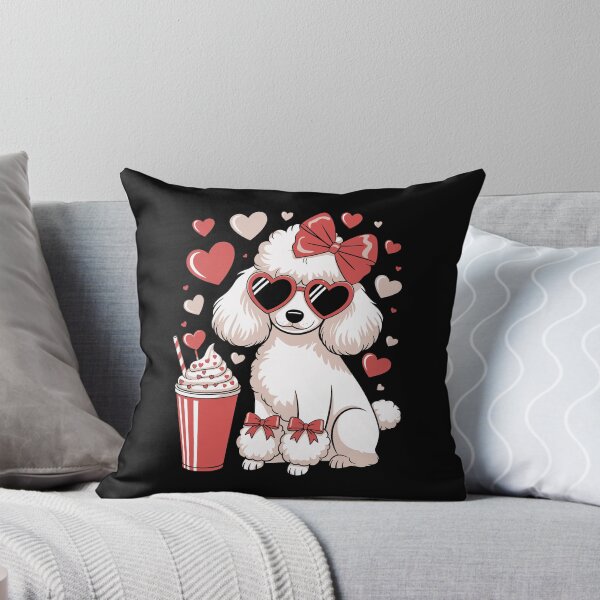 Item preview,  Poodle with Heart Glasses designed and sold by jkrphoto.