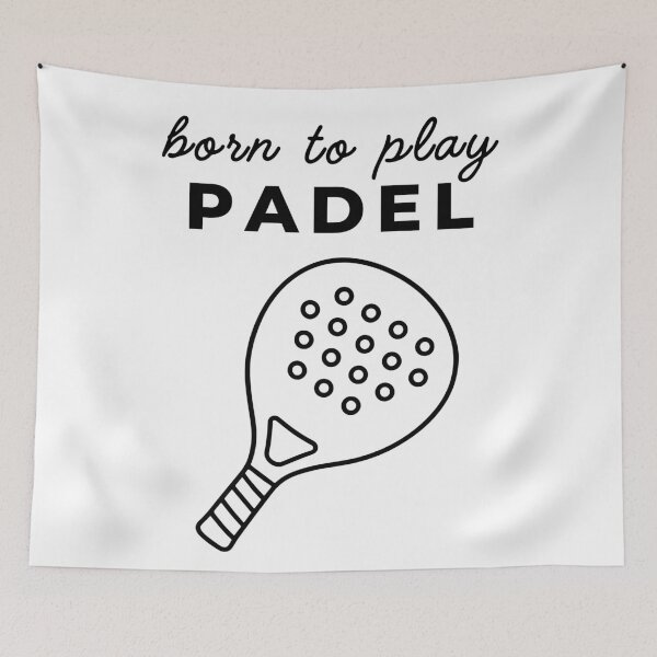 Item preview,  Born To Play Padel designed and sold by Anniko Art Studio.