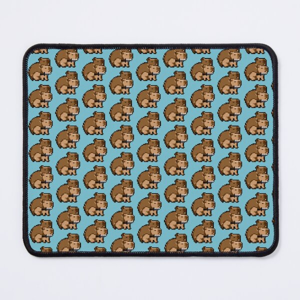 Item preview, Capybara pixel art Sticker Meme designed and sold by PAVA PHU .