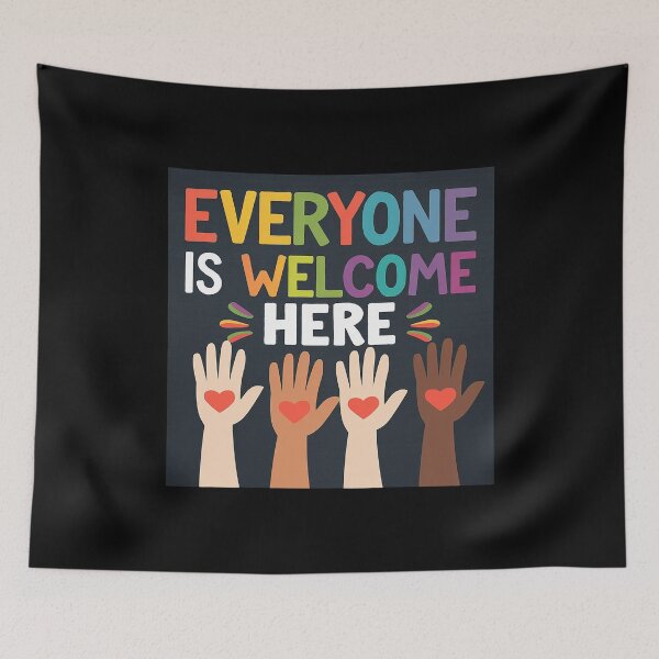 Item preview, Everyone Is Welcome Here 36  designed and sold by MarryIsMonth.
