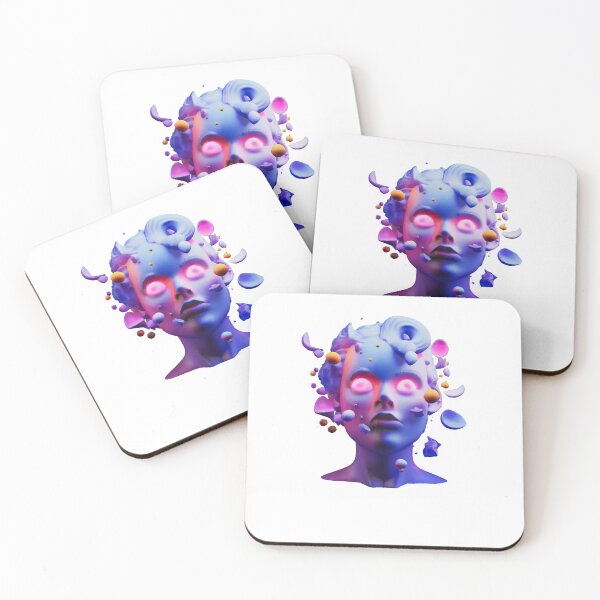 Item preview, Shattered Identity- 3D Surreal Art designed and sold by LumeSketch123.