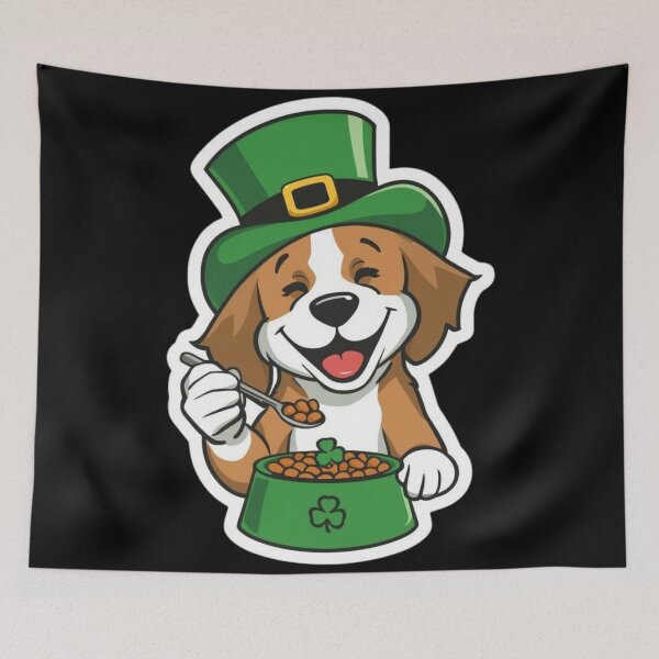Item preview, Dog food tester St-Patricks day  designed and sold by YourTrendyTees.
