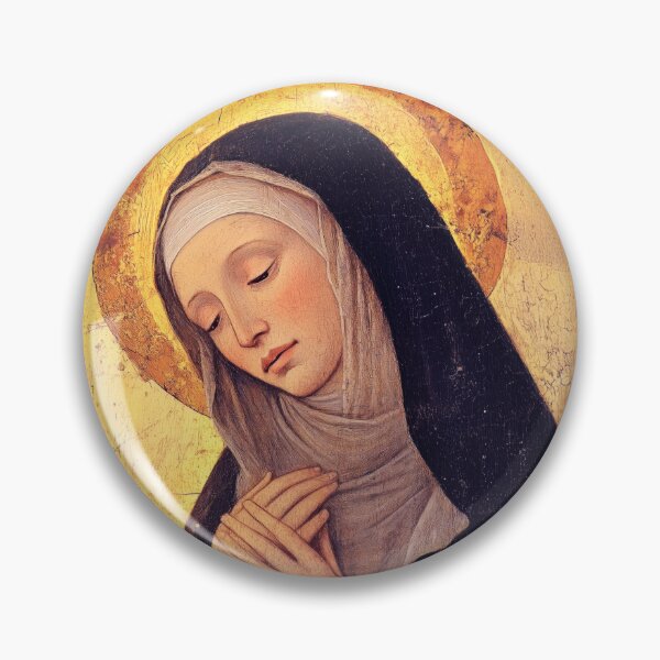 Item preview, Saint Syncletica of Alexandria designed and sold by SanctifiedSouls.