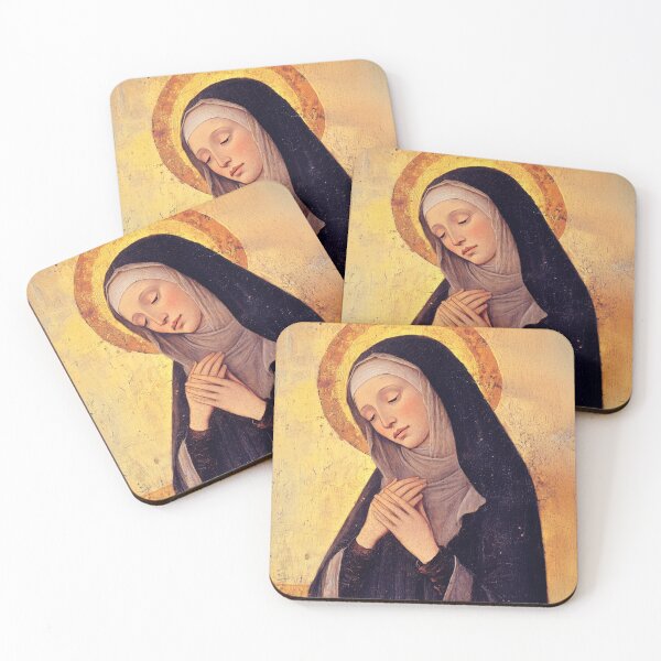 Item preview, Saint Syncletica of Alexandria designed and sold by SanctifiedSouls.