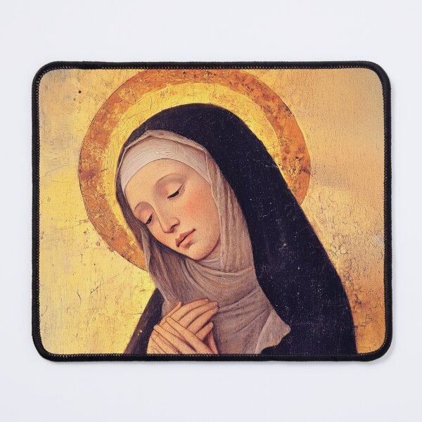 Item preview, Saint Syncletica of Alexandria designed and sold by SanctifiedSouls.