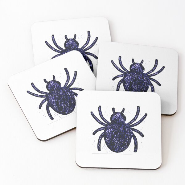 Item preview, Glowing Abstract Beetle Dark Art Illustration designed and sold by Horrify.